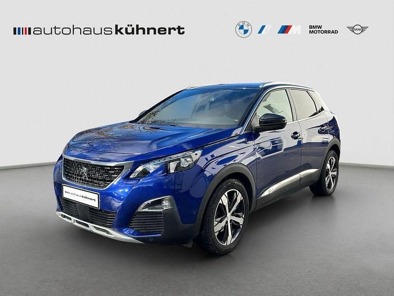 Blau Gebraucht 2018 Peugeot 3008 SUV | 19.885 € (Fairer Preis) - Bild 1/4