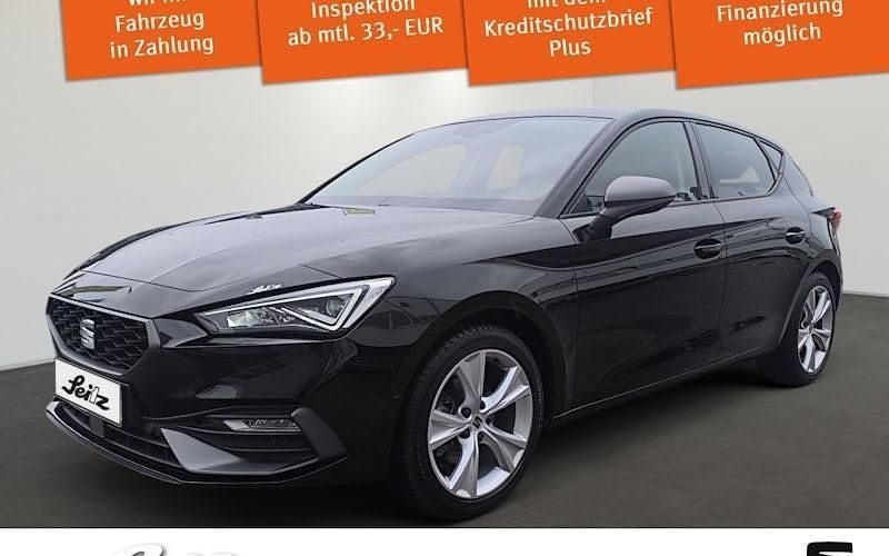 Mitternachtsschwarz Gebraucht 2024 Seat Leon FR Limousine | 26.410 € (Guter Preis) - Bild 1/4