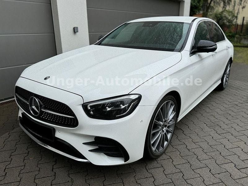 Polarweiss unilack Gebraucht 2023 Mercedes E400 AMG Limousine | 47.000 € (Superpreis) - Bild 1/4