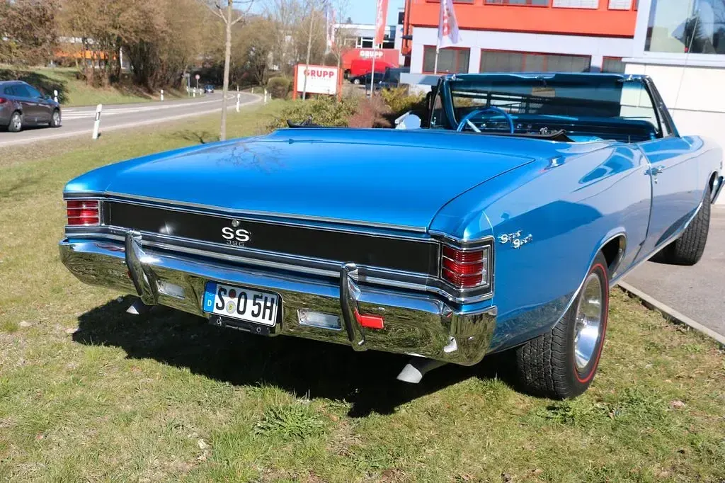 Gebraucht Chevrolet Chevelle 349 PS (256 kW) 1967 Blau Cabrio