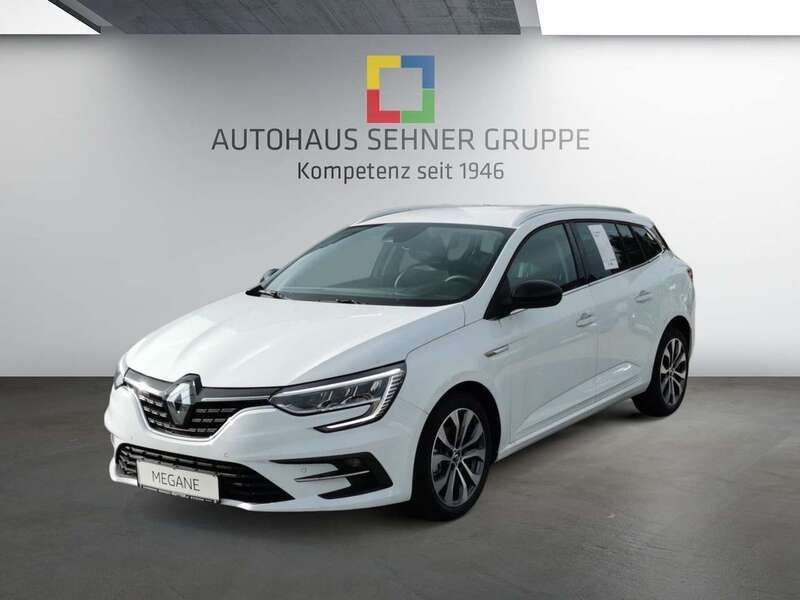 Arktisweiß (weiß) (weiß) Gebraucht 2024 Renault Mégane GrandTour Techno Kombi | 27.470 € (Teuer) - Bild 1/4