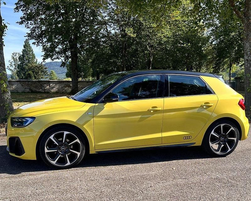 Gelb Gebraucht 2019 Audi A1 Sportback S-Line Kleinwagen | 20.300 € (Etwas zu teuer) - Bild 1/2