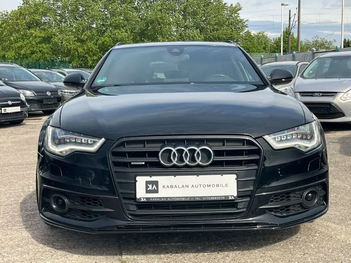 Brugt Audi A6 S-Line 313 HK (230 kW) 2014 Sort Stationcar