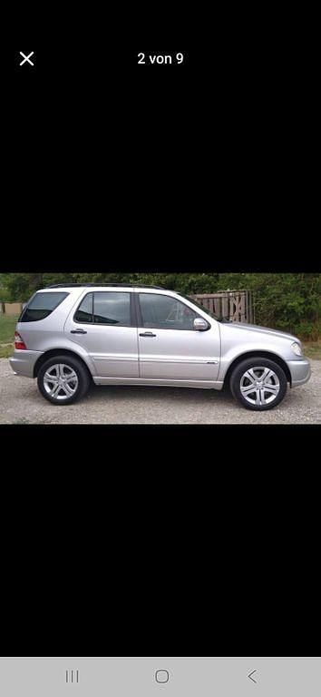 Silber Gebraucht 2004 Mercedes ML270 SUV | 4.799 € (Fairer Preis) - Bild 1/4