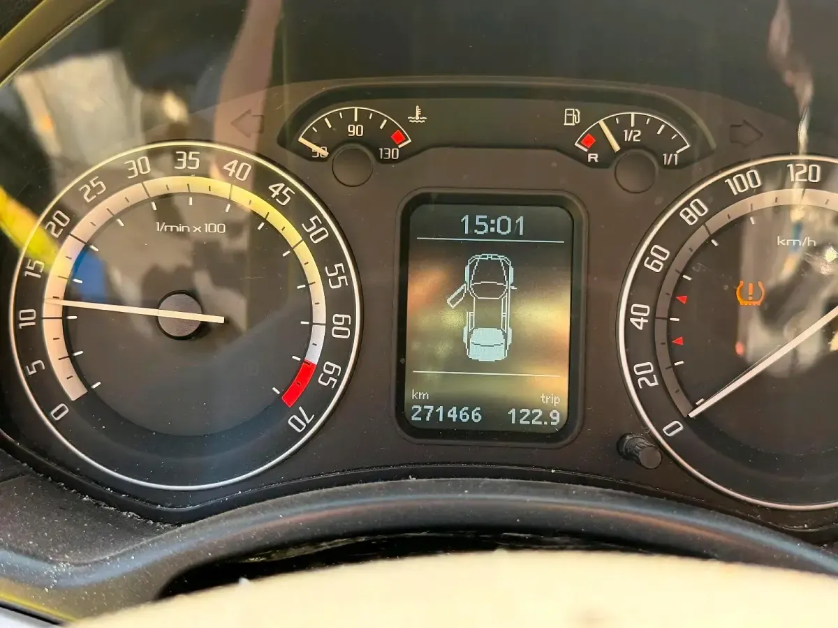 Gebraucht Skoda Octavia vRS 200 PS (147 kW) 2007 Blau Kombi