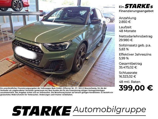 Silber (tausilber metallic) Gebraucht 2020 Audi A1 Sportback S-Line Kleinwagen | 32.830 € (Teuer) - Bild 1/4