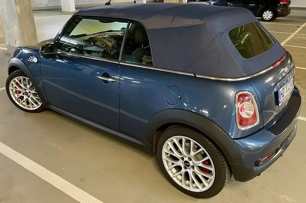 Gebraucht Mini John Cooper Works Cabriolet 211 PS (155 kW) 2011 Blau Cabrio
