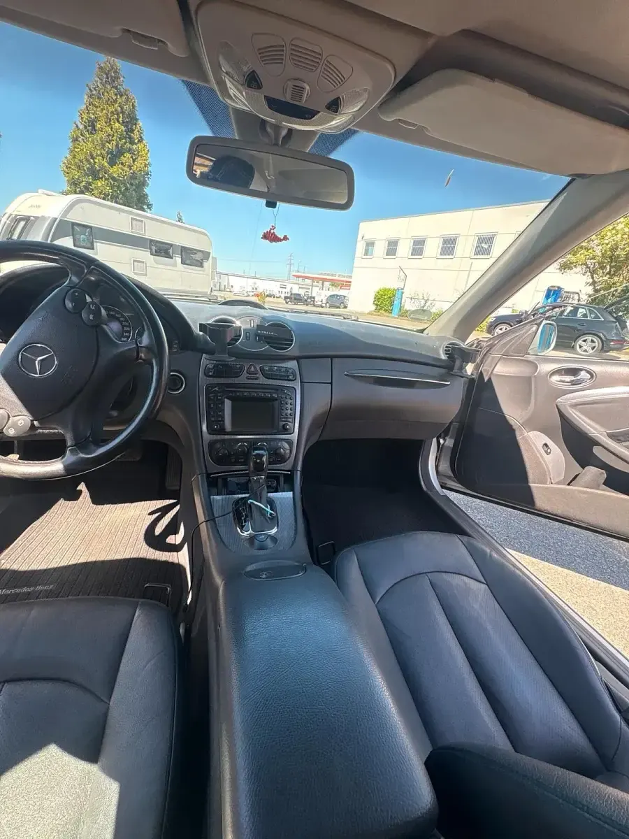 Gebraucht Mercedes CLK320 218 PS (160 kW) 2002 Silber Cabrio