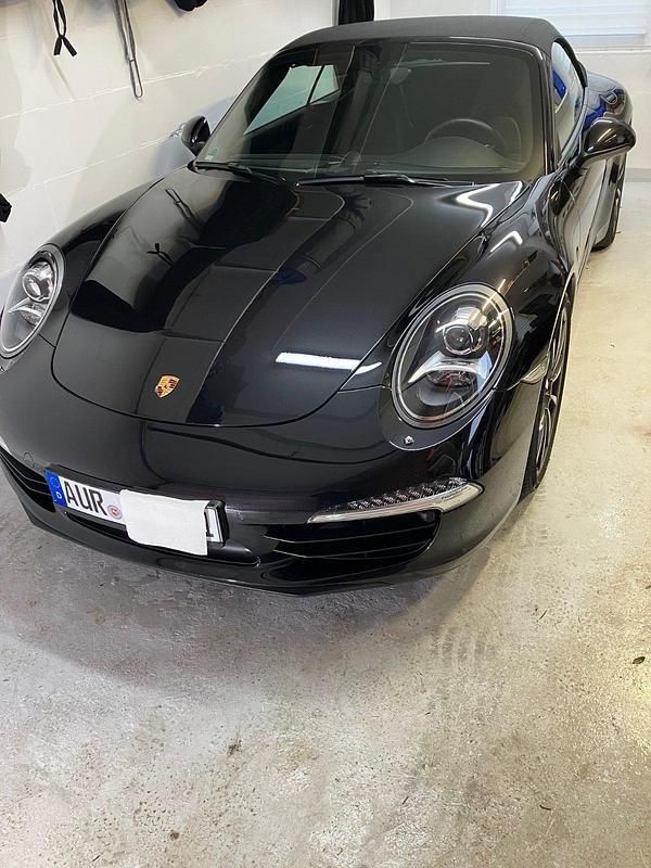 Schwarz Gebraucht 2013 Porsche 911 Carrera S Cabriolet Cabrio | 106.000 € (Teuer) - Bild 1/4