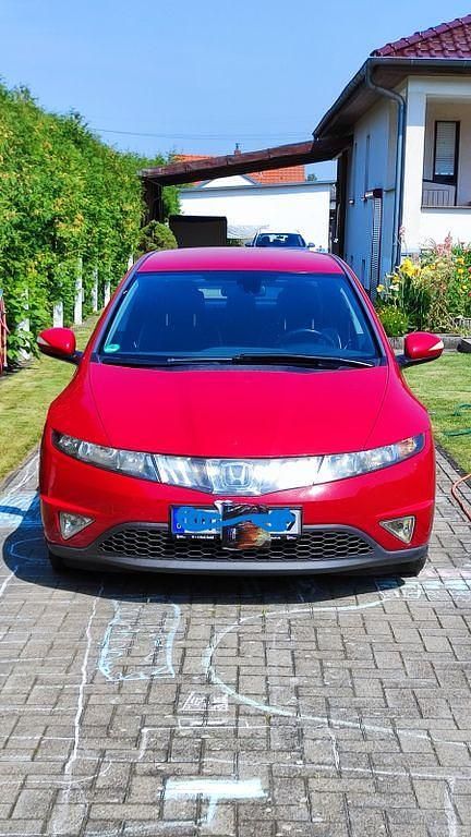 Rot Gebraucht 2009 Honda Civic Comfort Limousine | 2.500 € (Superpreis) - Bild 1/4