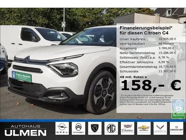 Weiss banquise/typ aussenverkleidung spiegel flach standard Gebraucht 2023 Citroën C4 Feel Limousine | 18.945 € (Fairer Preis) - Bild 1/4