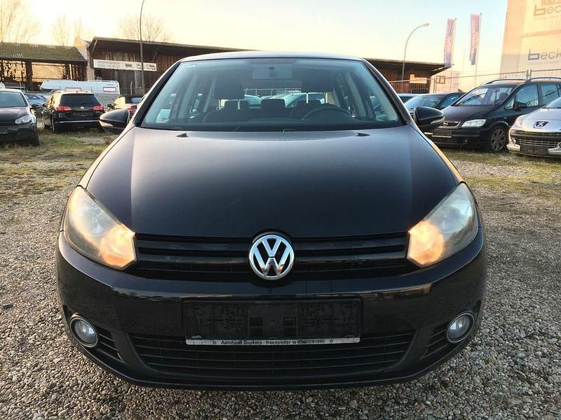 Gebraucht VW Golf VI Trendline 86 PS (63 kW) 2011 Schwarz Kleinwagen