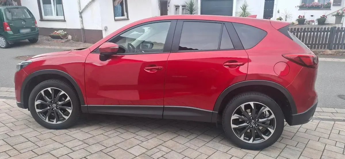 Gebraucht Mazda CX-5 175 PS (128 kW) 2017 Rot SUV