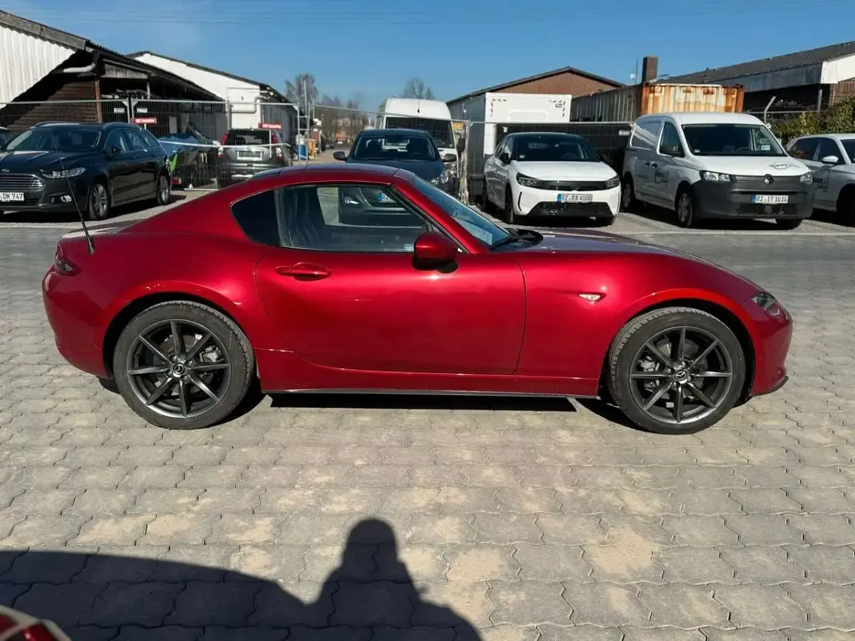 Gebraucht Mazda MX5 Sports-Line 184 PS (135 kW) 2017 Rot Cabrio