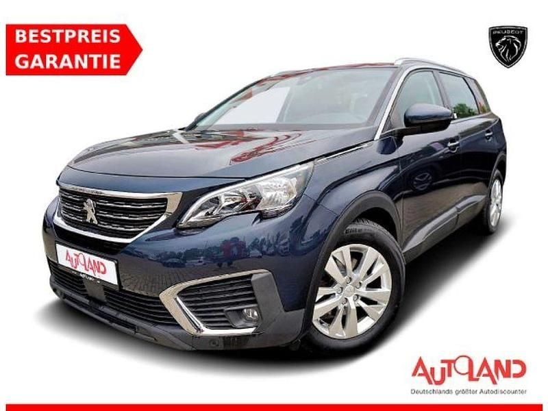 Obsession blau (metallic) Gebraucht 2017 Peugeot 5008 Active SUV | 19.990 € (Guter Preis) - Bild 1/4
