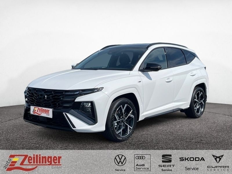 Weiß Neu 2025 Hyundai Tucson N Line SUV | 36.523 € (Guter Preis) - Bild 1/4