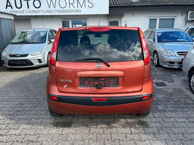Gebraucht Nissan Note Visia 88 PS (64 kW) 2007 Orange Kleinwagen