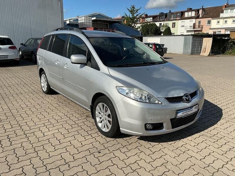 Gebraucht Mazda 5 Exclusive 110 PS (80 kW) 2007 Silber Van / Kleinbus