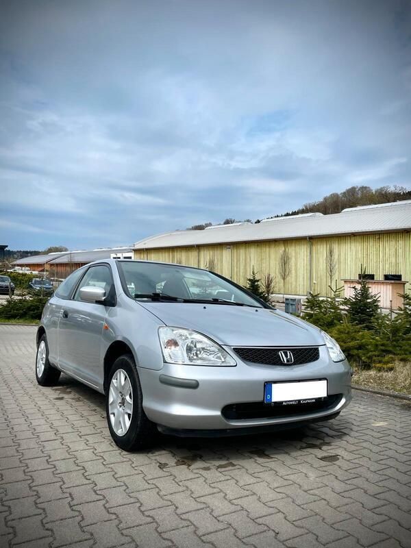 Silber Gebraucht 2003 Honda Civic Limousine | 2.850 € (Fairer Preis) - Bild 1/4