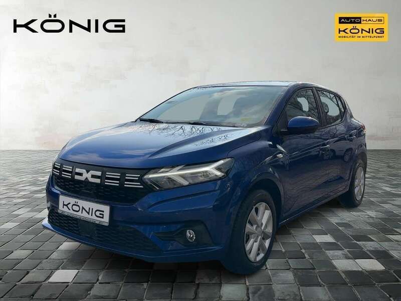 Ironblau metallic Gebraucht 2023 Dacia Sandero Expression Kleinwagen | 15.987 € (Guter Preis) - Bild 1/4