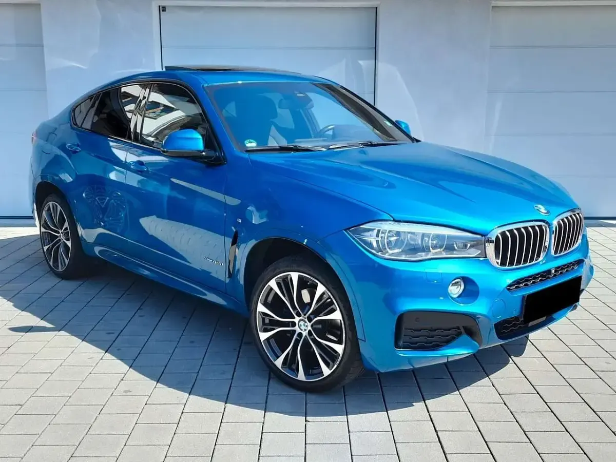 Gebraucht BMW X6 Performance 313 PS (230 kW) 2018 Long beach blue SUV