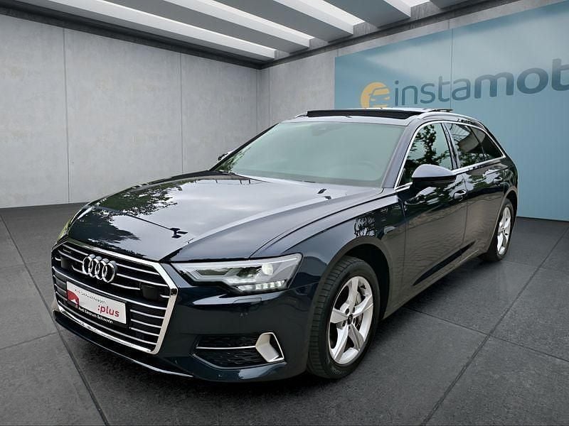 Blau Gebraucht 2021 Audi A6 Kombi | 37.799 € (Fairer Preis) - Bild 1/4