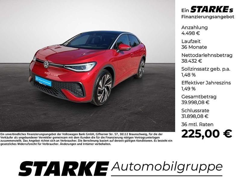 Kings red metallic Gebraucht 2025 VW ID.5 Pro SUV | 42.640 € - Bild 1/4