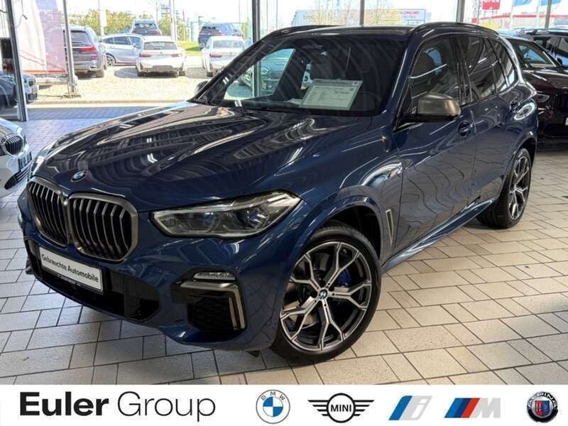Phytonicblau metallic Gebraucht 2020 BMW X5 M Sport SUV | 60.949 € (Guter Preis) - Bild 1/4