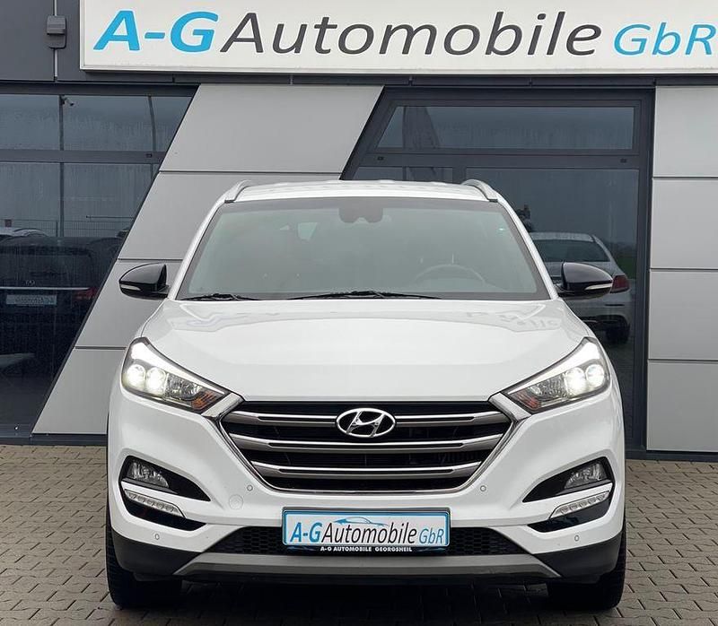Gebraucht Hyundai Tucson Passion Plus 177 PS (130 kW) 2018 Weiß SUV
