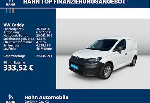 Gebraucht VW Caddy 102 PS (75 kW) 2025 Weiß Van / Kleinbus