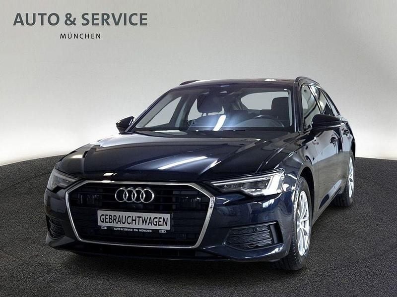 Blau Gebraucht 2021 Audi A6 Basis Kombi | 28.560 € (Fairer Preis) - Bild 1/4