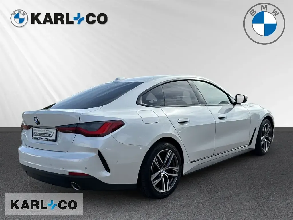 Gebraucht BMW 420 Gran Coupé Shadowline 190 PS (139 kW) 2022 Weiss Coupé