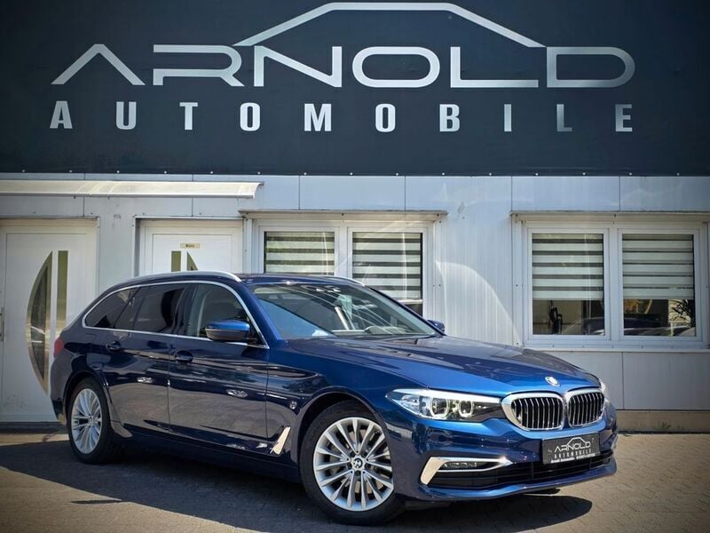 Blau Gebraucht 2018 BMW 530 Luxury Line Limousine | 26.990 € (Superpreis) - Bild 1/4