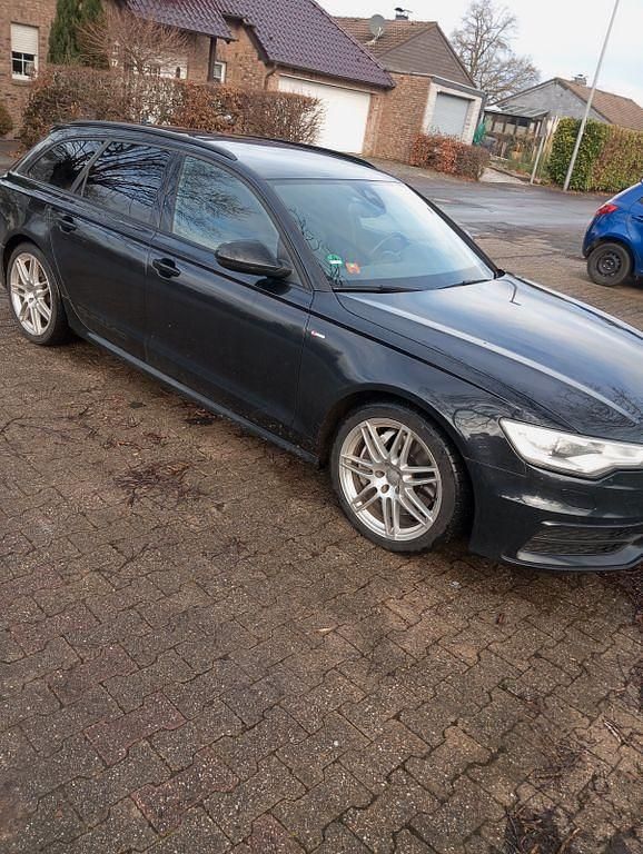 Schwarz Gebraucht 2014 Audi A6 S-Line Kombi | 9.600 € (Superpreis) - Bild 1/4