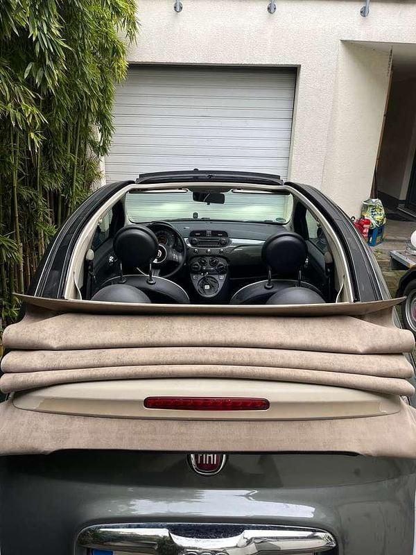 Second-hand Fiat 500C Pop 69 CP (50 kW) 2015 Gri Cabrio