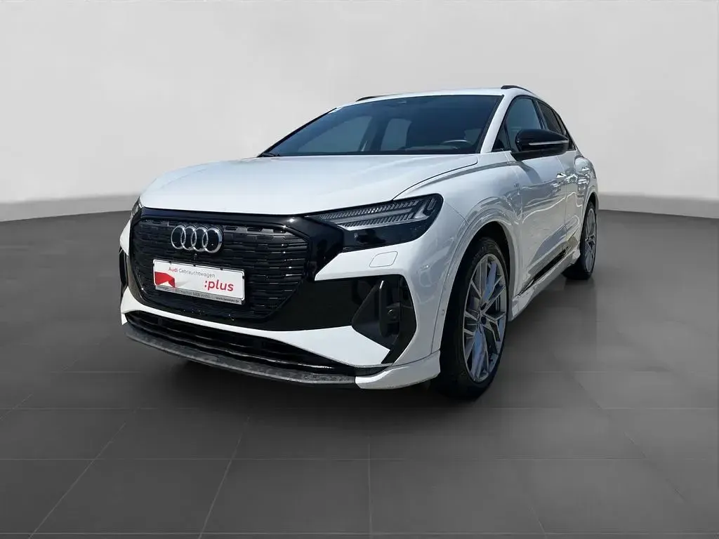 Gebraucht Audi Q4 e-tron S-Line 219 kW (299 PS) 2023 Weiß SUV