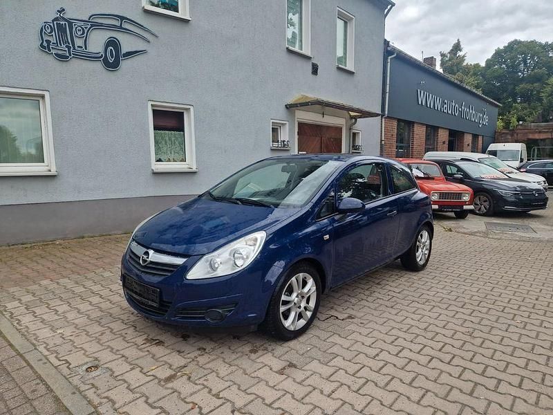 Blau Gebraucht 2009 Opel Corsa Selection Kleinwagen | 1.750 € (Fairer Preis) - Bild 1/4