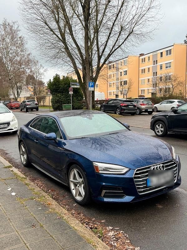 Blau Gebraucht 2018 Audi A5 S-Line Coupé | 22.000 € (Guter Preis) - Bild 1/4