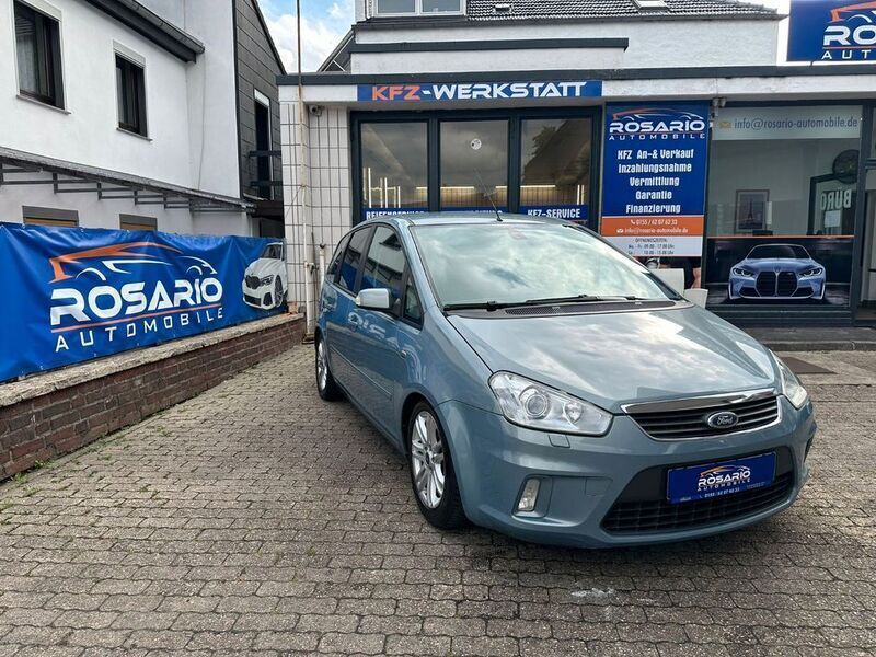 Grau Gebraucht 2009 Ford C-MAX Ghia Van / Kleinbus | 4.400 € (Teuer) - Bild 1/4