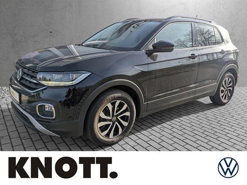 Schwarz Gebraucht 2021 VW T-Cross Active SUV | 20.490 € (Etwas zu teuer) - Bild 1/4