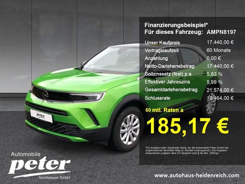 Gebraucht Opel Mokka Enjoy 101 PS (74 kW) 2024 Lackierung matcha green/typ aussenverkle (metallic) SUV