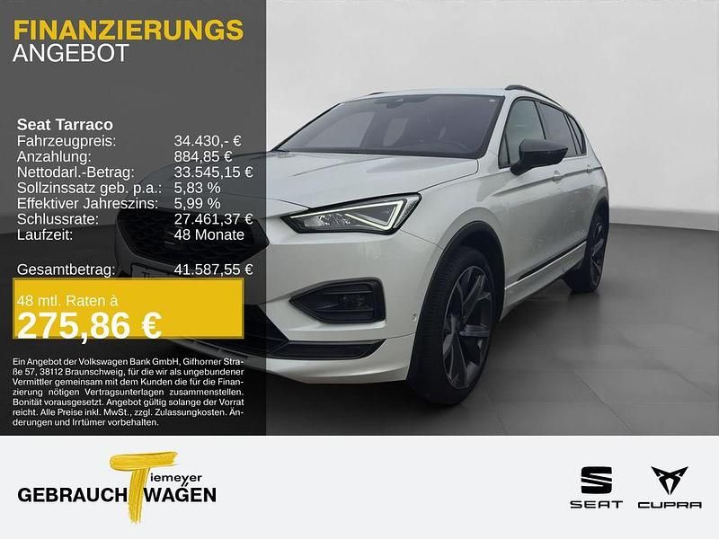 Weiß Gebraucht 2023 Seat Tarraco FR SUV | 34.430 € (Fairer Preis) - Bild 1/4
