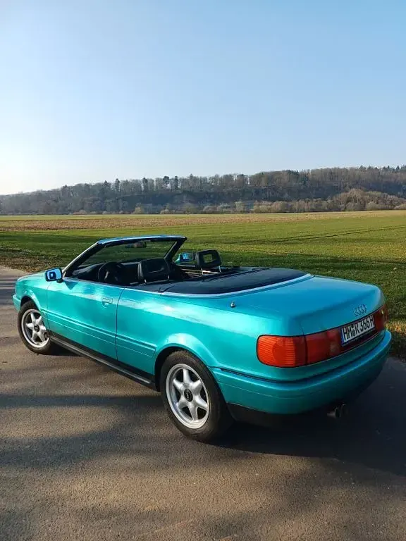 Gebraucht Audi Cabriolet Design 150 PS (110 kW) 1995 Grün Cabrio