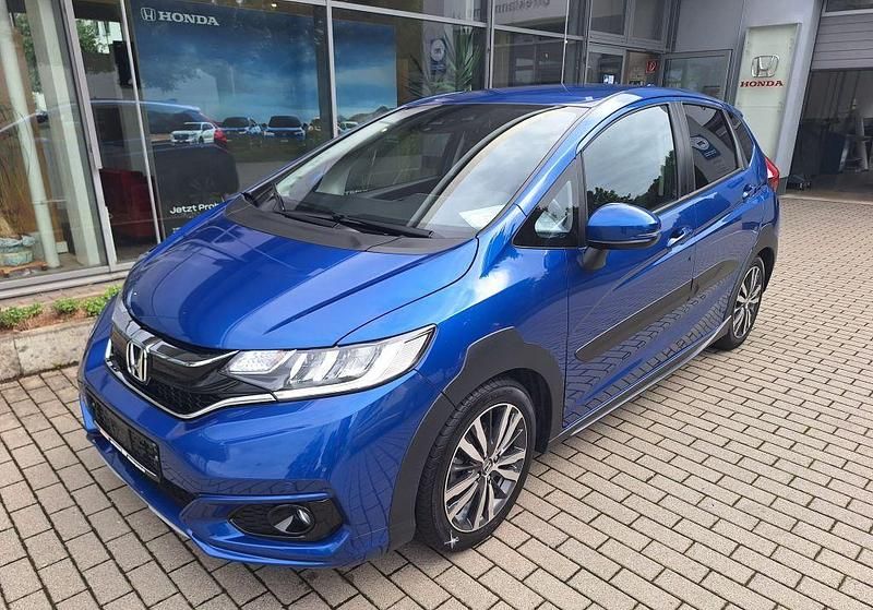 Brillant sporty blue metallic Gebraucht 2019 Honda Jazz Dynamic Kleinwagen | 13.970 € (Fairer Preis) - Bild 1/4