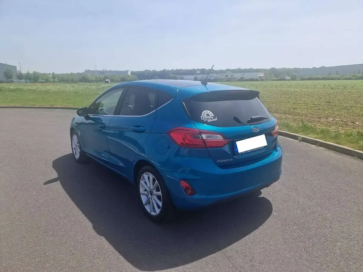 Gebraucht Ford Fiesta S 101 PS (74 kW) 2017 Blau Kleinwagen
