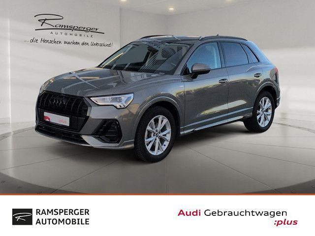 Chronosgrau metallic Gebraucht 2021 Audi Q3 S-Line SUV | 30.880 € (Guter Preis) - Bild 1/4