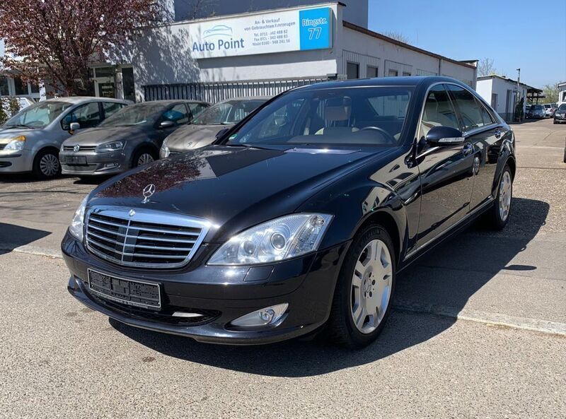 Schwarz Gebraucht 2008 Mercedes S350 Limousine | 12.600 € (Fairer Preis) - Bild 1/4