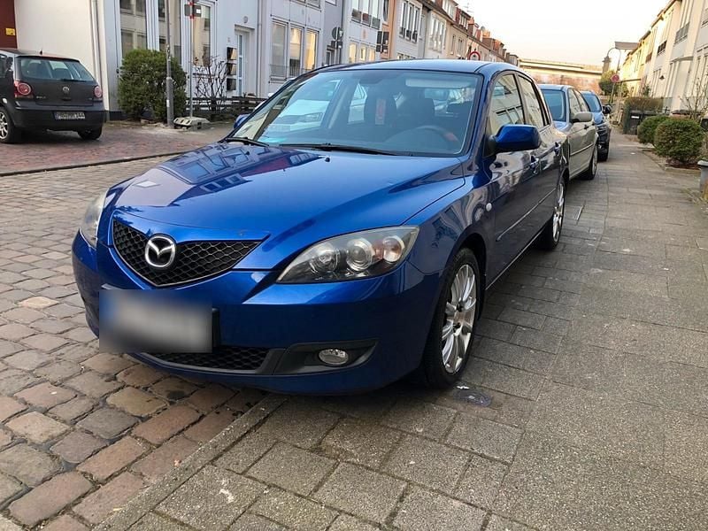 Gebraucht Mazda 3 105 PS (77 kW) 2007 Blau Kombi