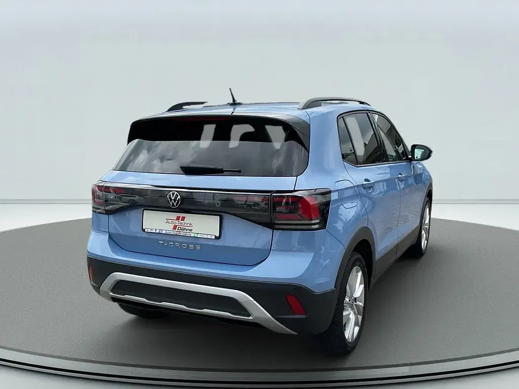 Gebraucht VW T-Cross Life 150 PS (110 kW) 2024 Blau SUV