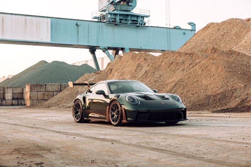 Grün Gebraucht 2024 Porsche 911 GT3 RS Coupé | 339.500 € - Bild 1/4